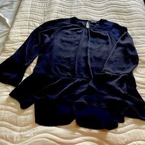 Missimo 2XL Navy Blue Woman’s Blouse